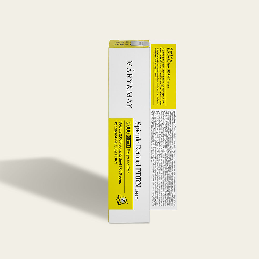 صورة رسمية كريم Spicule Retinol PDRN من Mary&May - معلومات المنتج 2