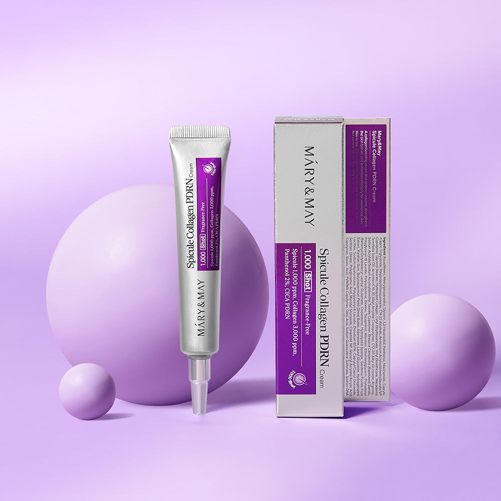 صورة رسمية كريم Spicule Collagen PDRN من Mary&May - معلومات المنتج 5