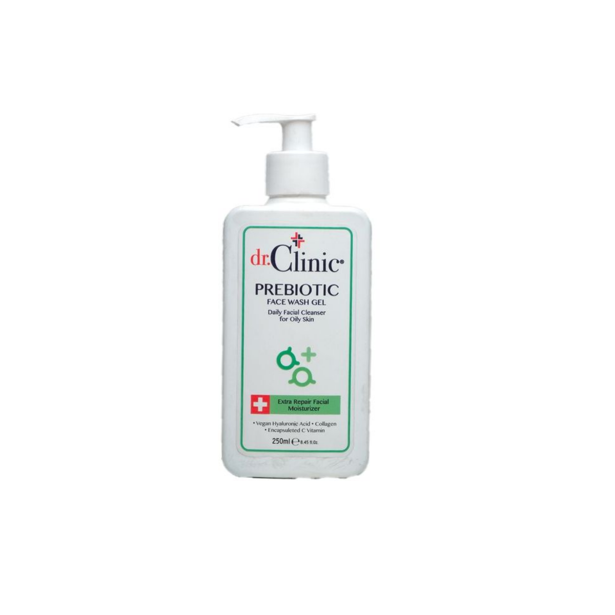 غسول وجه بريبيوتيك للبشرة الدهنية من دكتور كلينيك | Dr.Clinic Prebiotic Face Wash Gel for Oily Skin - العبوة
