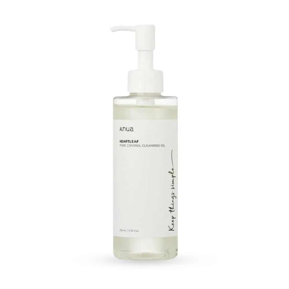 غسول زيتي من انوا بخلاصة الهارتليف للتحكم في المسام | Anua Heartleaf Pore Control Cleansing Oil