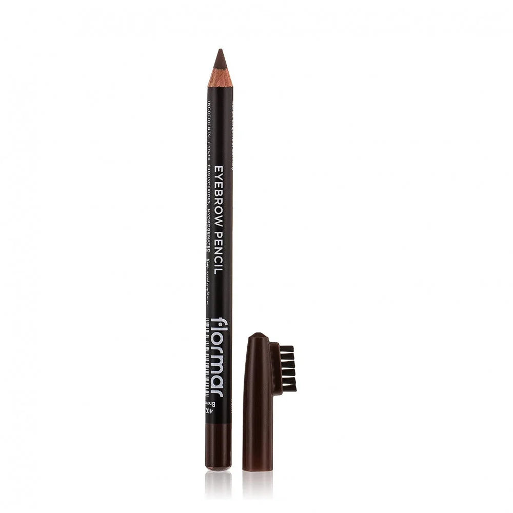 قلم حواجب خشبي فلورمار - Flormar Eyebrow Pencil Brown