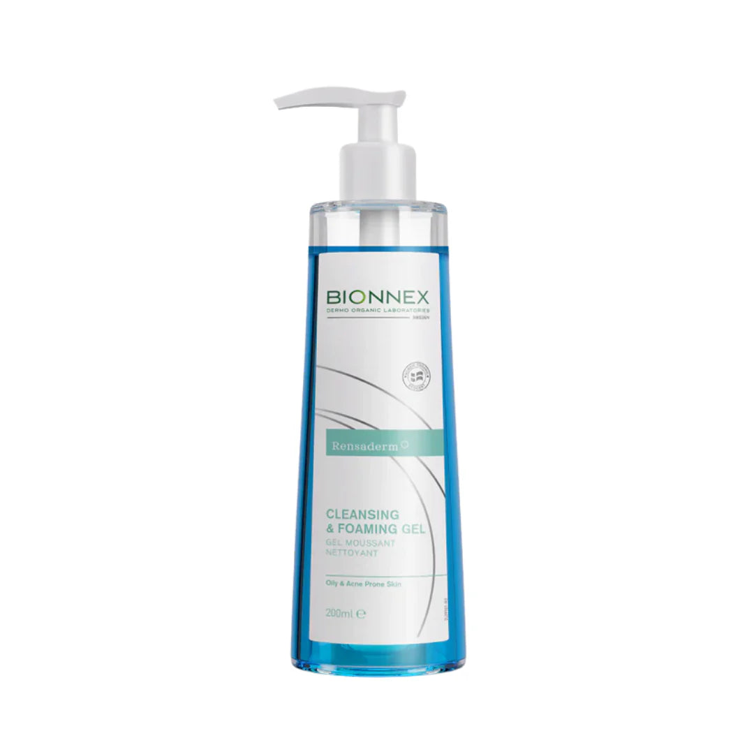 Bionnex Rensaderm Cleansing Gel - 200ml | بایۆنێکس غسولی جێڵ بۆ پێستی چەور - 200 مل