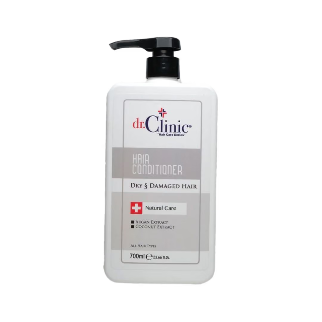 بلسم الشعر بالأرغان وجوز الهند من دكتور كلينيك ٧٠٠ مل | Dr.Clinic Argan & Coconut Hair Conditioner 700ml