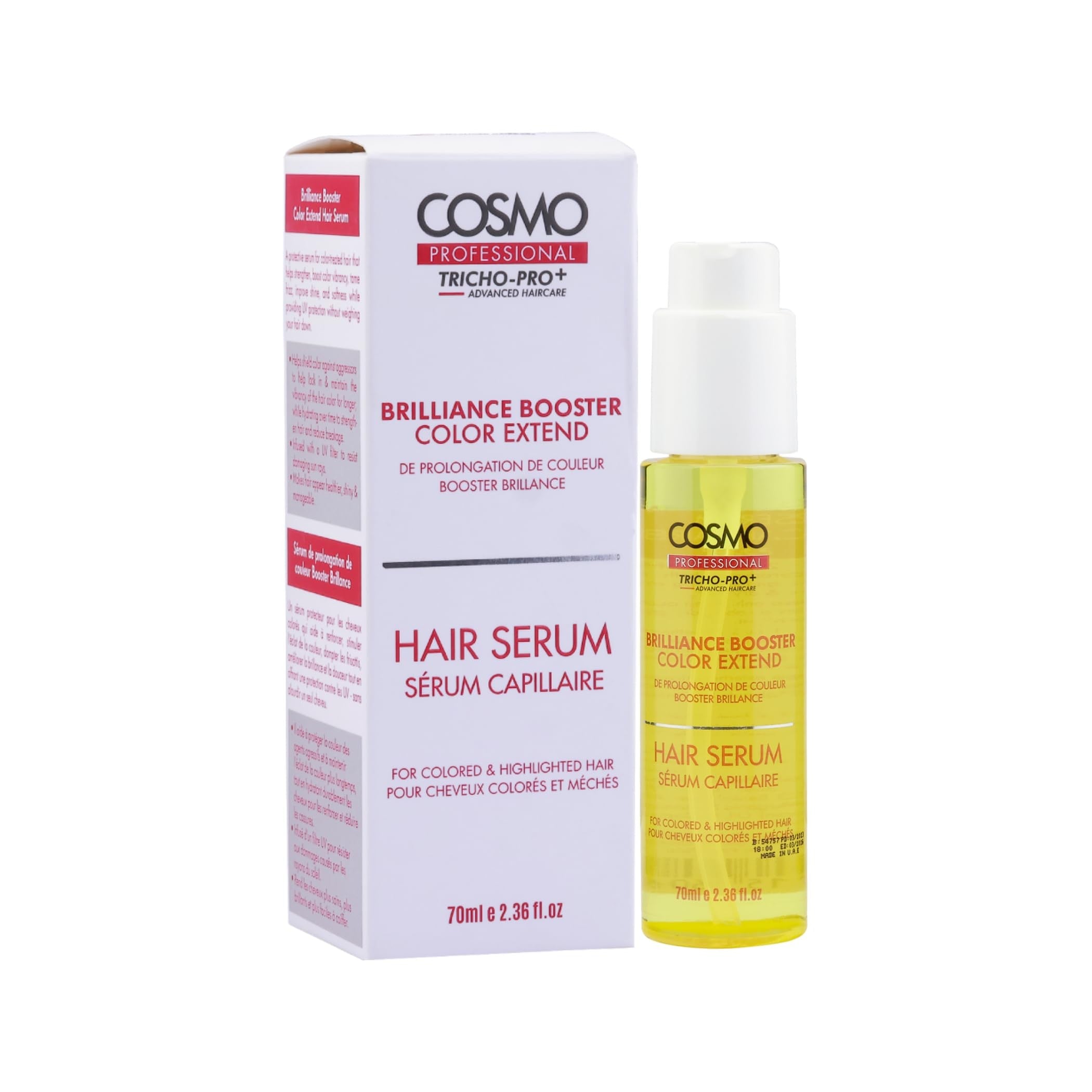COSMO Hair Serum Color Extend - 70ml | كوزمو سيروم الحفاظ على لون الشعر - 70 مل
