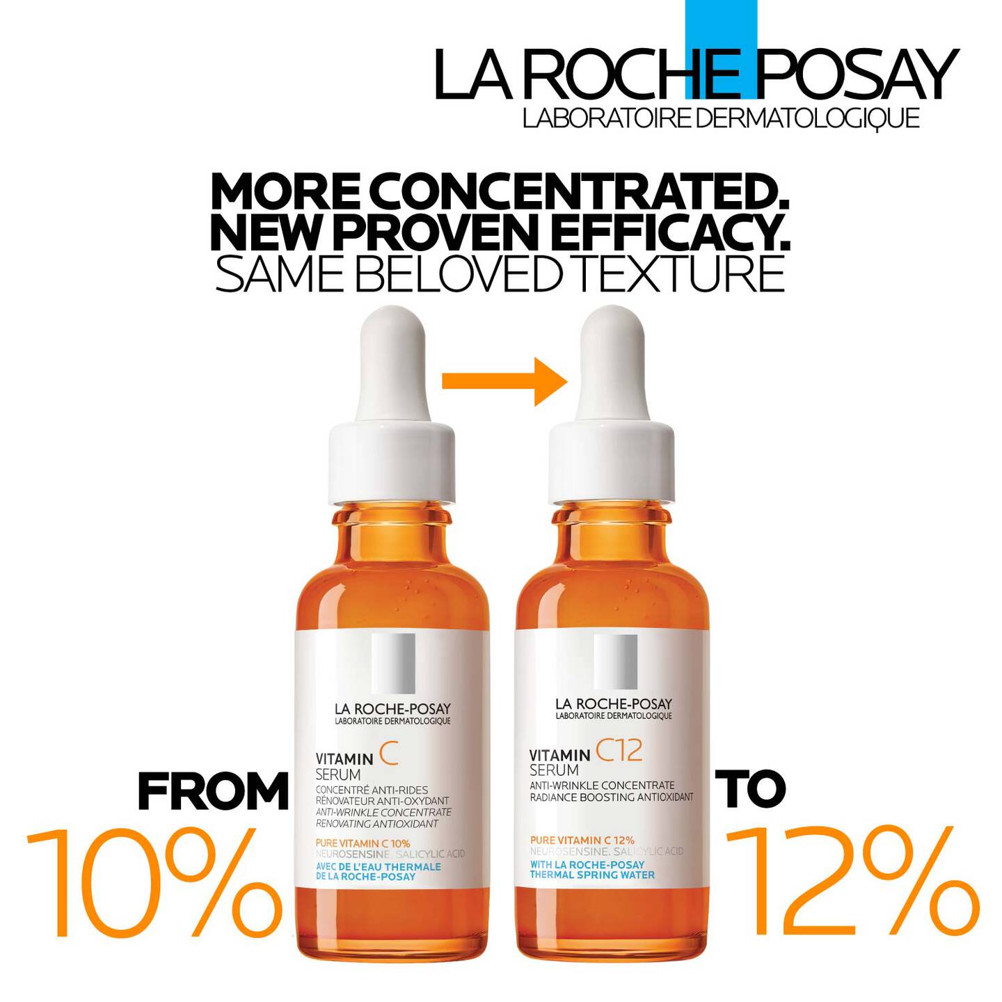 LA ROCHE-POSAY Pure Vitamin C12 serum - 30ml | لاڕۆش پۆزێ سێرووم ڤیتامین سی ١٢% - ٣٠ مل