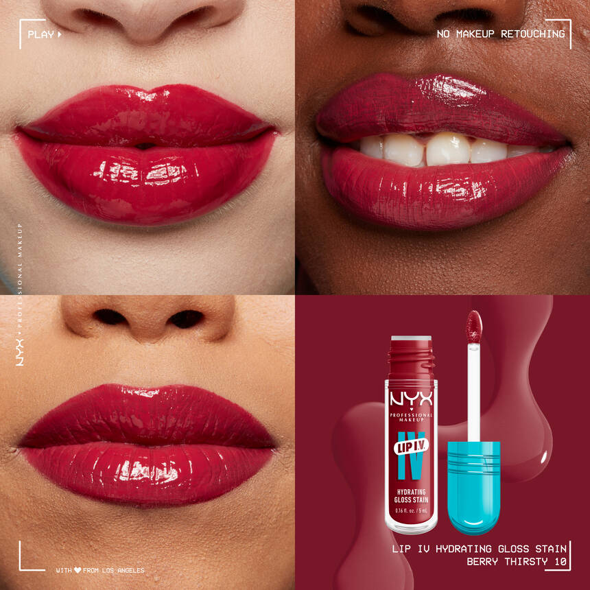 NYX LIP IV HYDRATING GLOSS SERUM 5ml | ان واي اكس كلوس مرطب لامع للشفاه