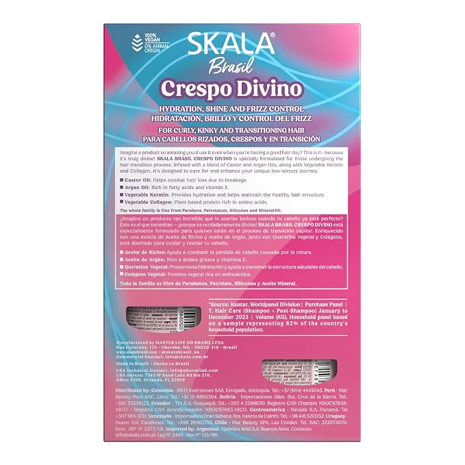 Skala Crespo Divino Shampoo & Conditioner Kit 2×325ml