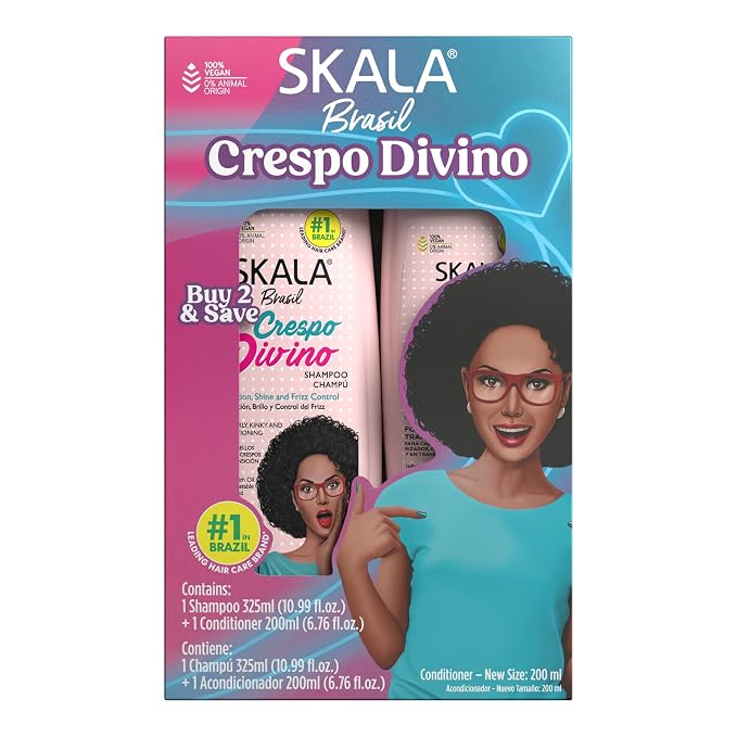 Skala Crespo Divino Shampoo & Conditioner Kit 2×325ml