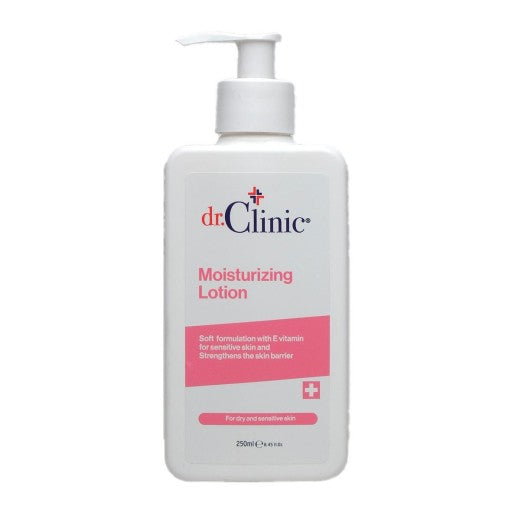 لوشن مرطب للجسم للبشرة الجافة والحساسة من دكتور كلينيك | Dr.Clinic Moisturizing Lotion for Dry & Sensitive Skin - العبوة