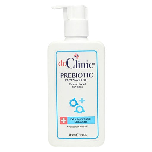 غسول وجه بريبيوتيك لجميع أنواع البشرة من دكتور كلينيك | Dr.Clinic Prebiotic Face Wash Gel for All Skin Types - العبوة