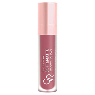 أحمر الشفاه السائل سوفت آند مات كريمي من كولدن روز | Golden Rose Soft & Matte Creamy Lipcolor 112 - EROS STORE