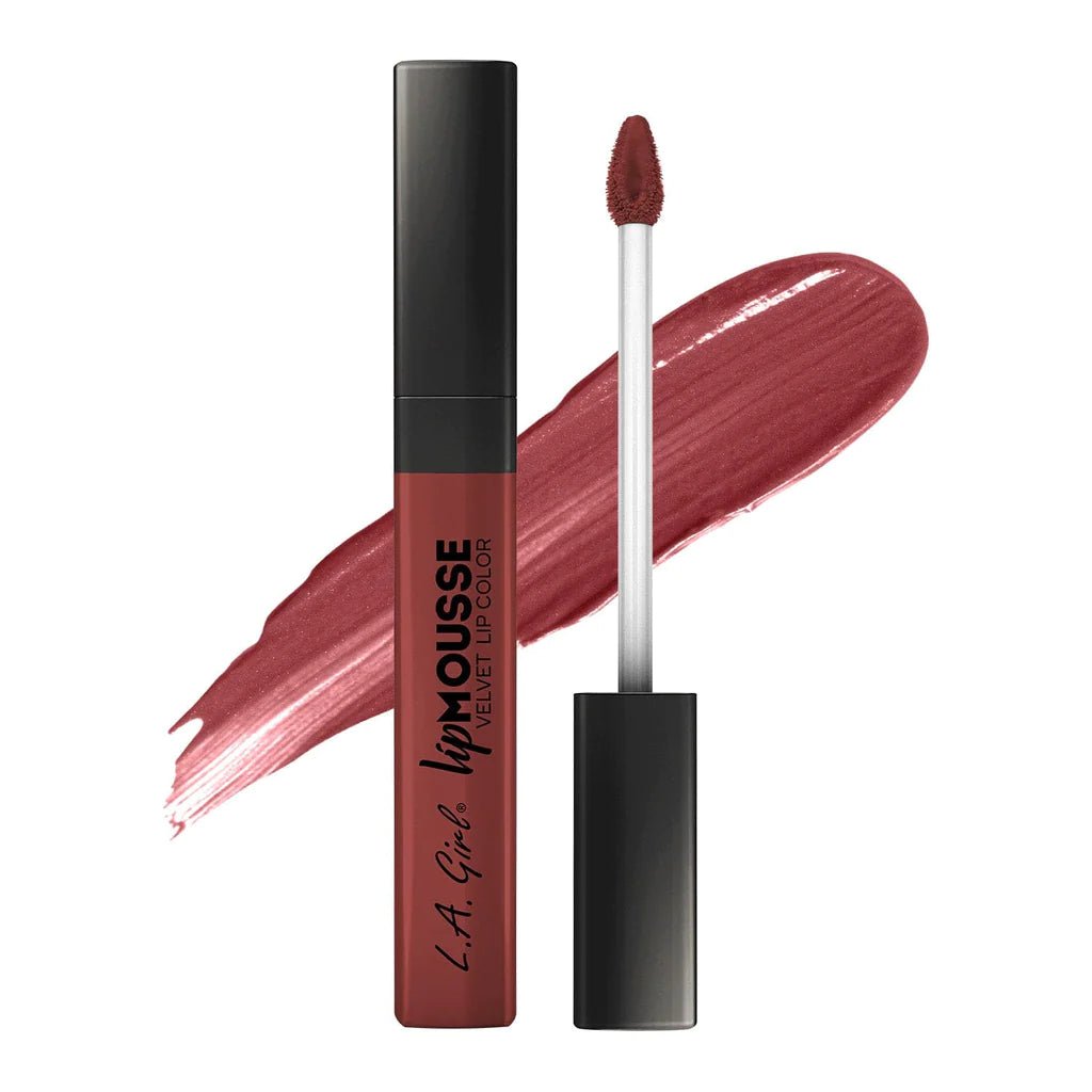 أحمر الشفاه موس المخملي من LA | LA Girl Velvet Matte Lip Mousse 785 bae - cation - EROS STORE