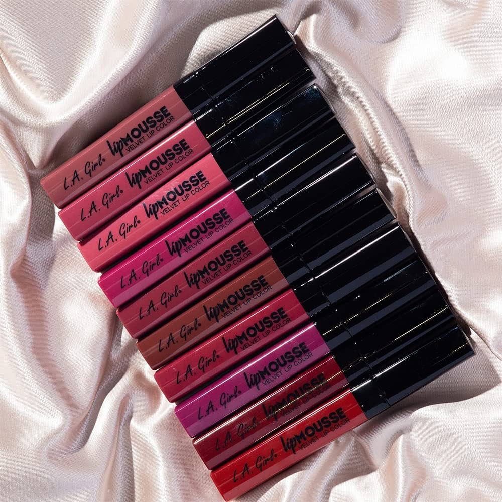 أحمر الشفاه موس المخملي من LA | LA Girl Velvet Matte Lip Mousse 782 lowkey - EROS STORE