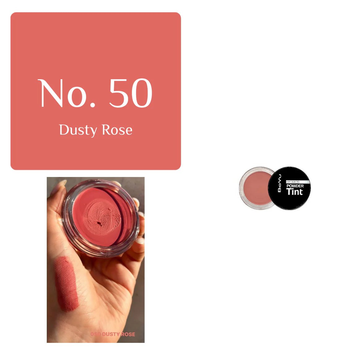 أحمر خدود كريم باودر من بيو | Beyu Cream Powder Blush 20 CHERRY - EROS STORE