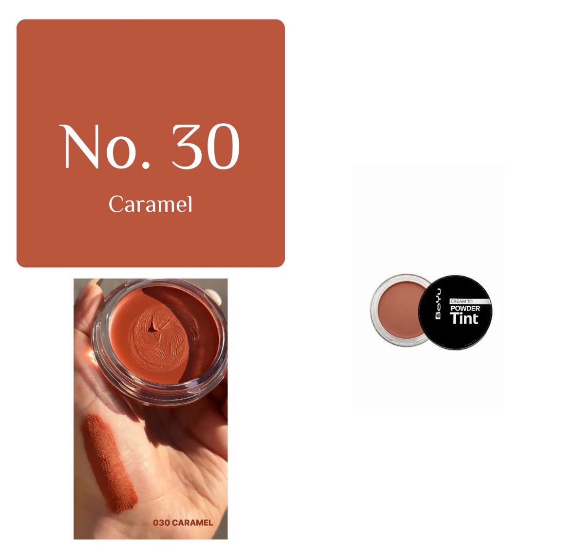 أحمر خدود كريم باودر من بيو | Beyu Cream Powder Blush 20 CHERRY - EROS STORE