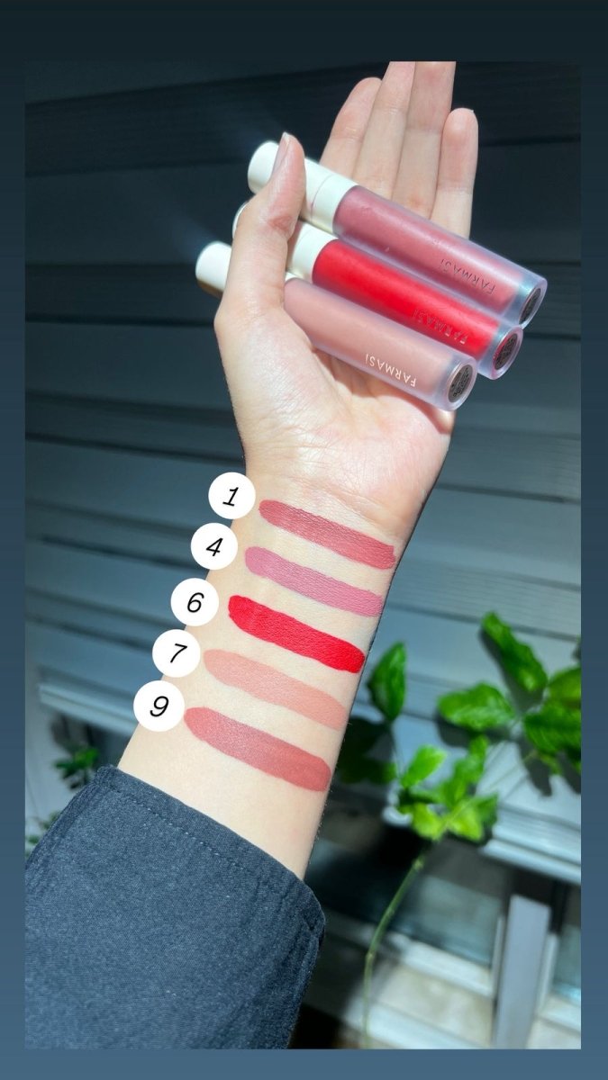 أحمر شفاه مطفي فارمسي الإصدار الجديد | Pharmacy New Edition Matte Lipstick 01 PERFECT ROSE - EROS STORE