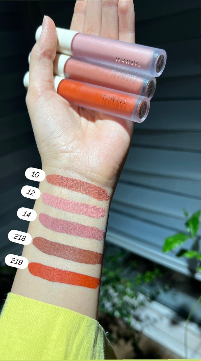 أحمر شفاه مطفي فارمسي الإصدار الجديد | Pharmacy New Edition Matte Lipstick 01 PERFECT ROSE - EROS STORE