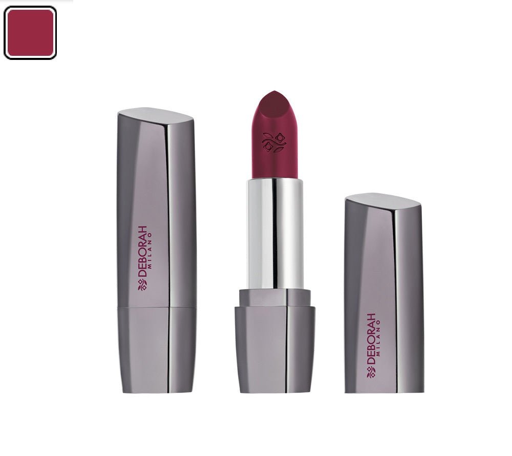 أحمر شفاه ميلانو أحمر يدوم طويلاً من ديبورا | Deborah Milano Long - Lasting Red Lipstick Sophisticated Purple 14 - EROS STORE