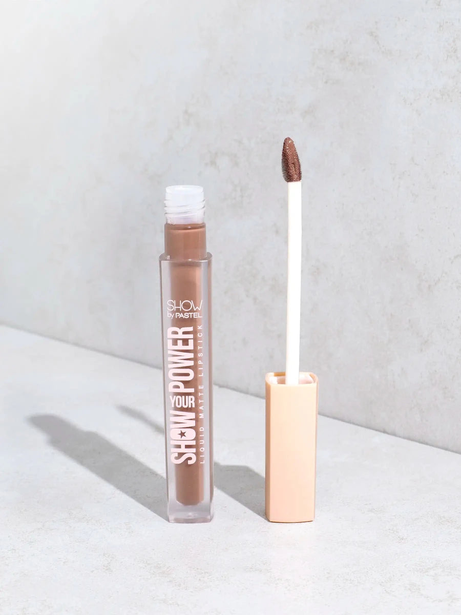 أحمر شفاه SHOW YOUR POWER LIQUID LIPSTICK من باستيل | Pastel SHOW YOUR POWER Liquid Lipstick 602 - EROS STORE