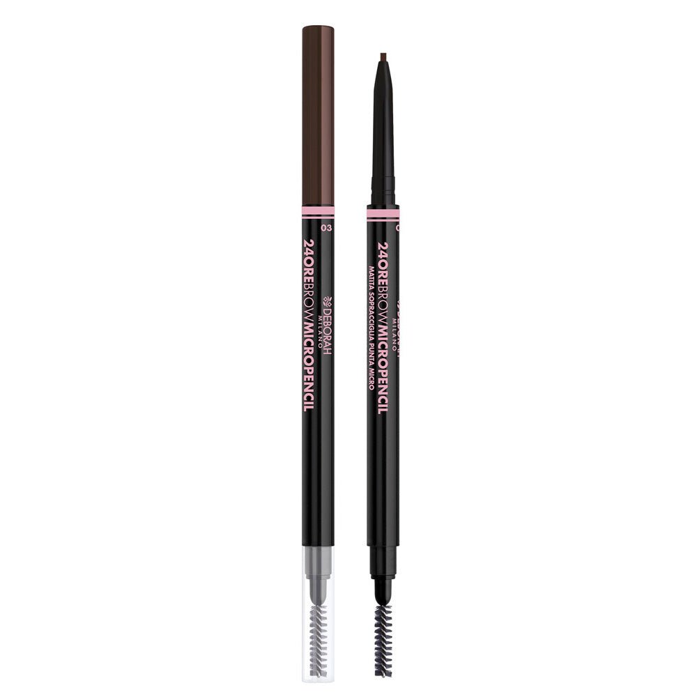 أقلام حاجب مايكرو من ديبورا | Deborah Micro Brow Pencils بني غامق 03 - EROS STORE