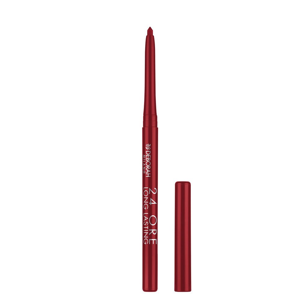 أقلام تحديد الشفاه لونك لاستنك من ديبورا | Deborah Long - Lasting Lip Liner 02 احمر زاهي - EROS STORE