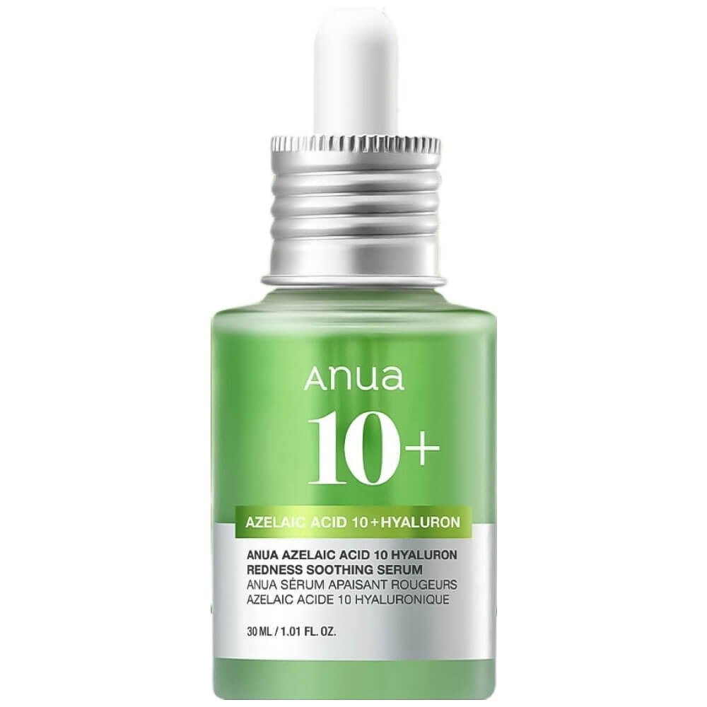 ANUA AZELAIC ACID 10 HYALURON REDNESS SOOTHING SERUM - 30ML | أنوا سيروم الآزليك اسيد المهدئ للبشرة - ٣٠ مل 30 مل - EROS STORE