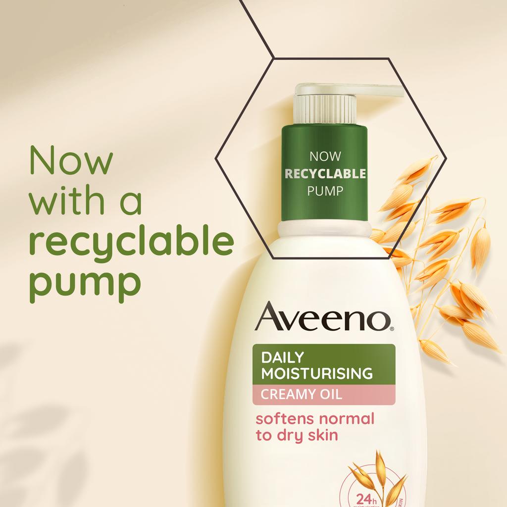 AVEENO Daily Moisturising Creamy Oil | أفينو كريم زيت الترطيب اليومي 300 مل - EROS STORE