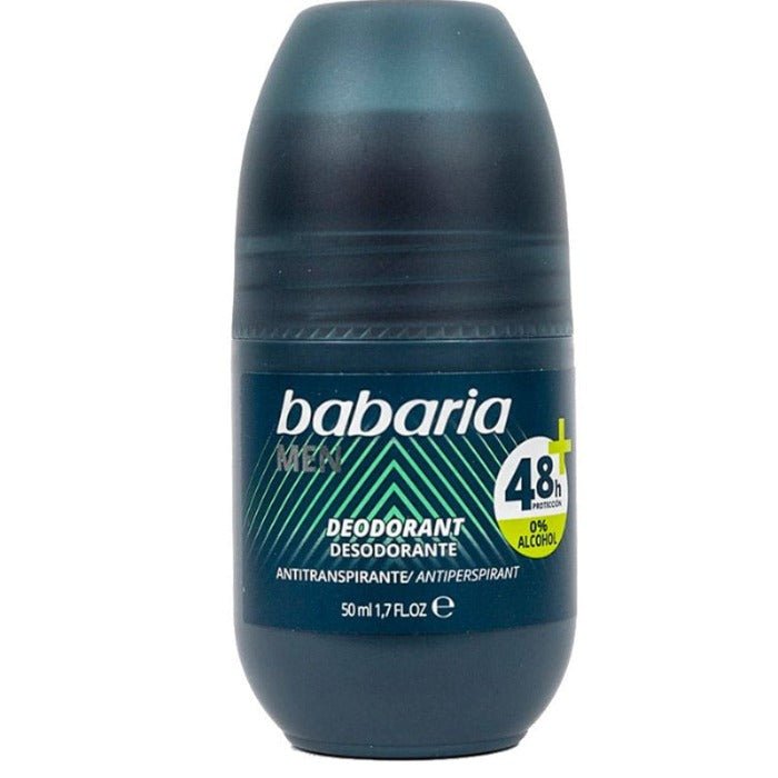 BABARIA Deo Antitranspirante 24h - 50ml | باباريا رول مزيل تعرق 24 ساعة - 50 مل 50 مل - EROS STORE