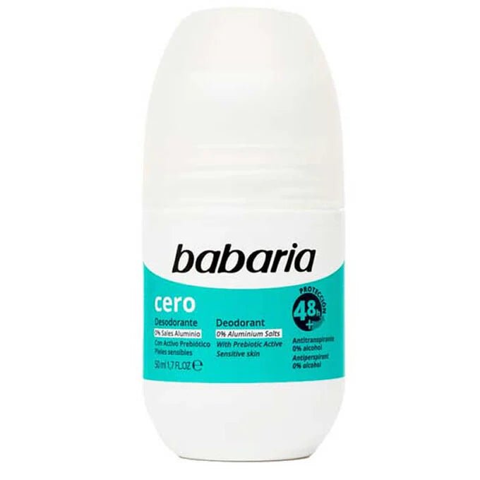 BABARIA Deodorant Roll On Cero - 50ml | باباريا رول مزيل تعرق - 50 مل - EROS STORE