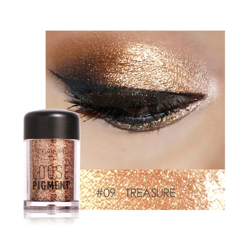 باودر كلتر للعيون من فوكالور | Focallure Powder Glitter Eyeshadow 9 - EROS STORE