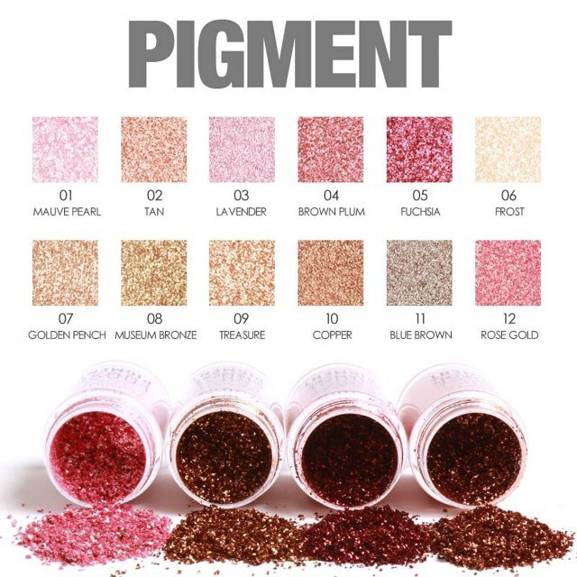 باودر كلتر للعيون من فوكالور | Focallure Powder Glitter Eyeshadow 1 - EROS STORE