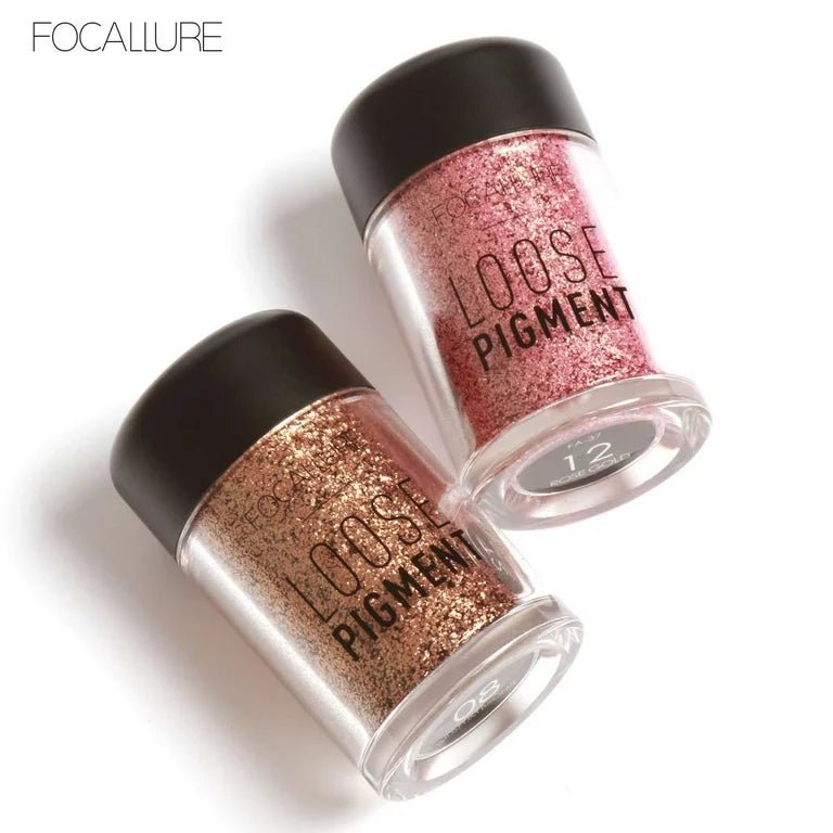 باودر كلتر للعيون من فوكالور | Focallure Powder Glitter Eyeshadow 1 - EROS STORE