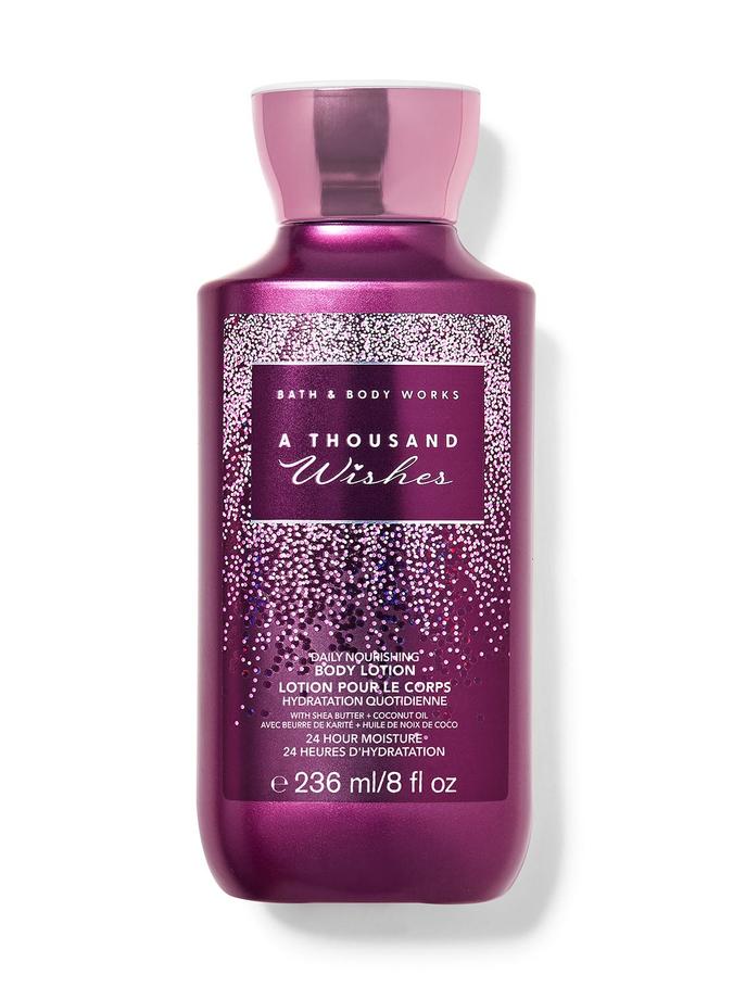 Bath & Body Works Daily Nourishing Body Lotion - 236ml | باث اند بودي وركس لوشن للجسم مغذي و مرطب - 236 مل A Thousand Wishes - EROS STORE