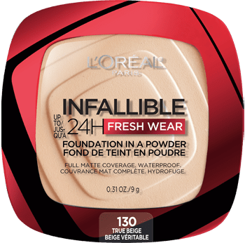بودرة أساس فريش وير 24 ساعة من لوريال | L'Oréal Fresh Wear 24 - Hour Foundation Powder 130 - EROS STORE