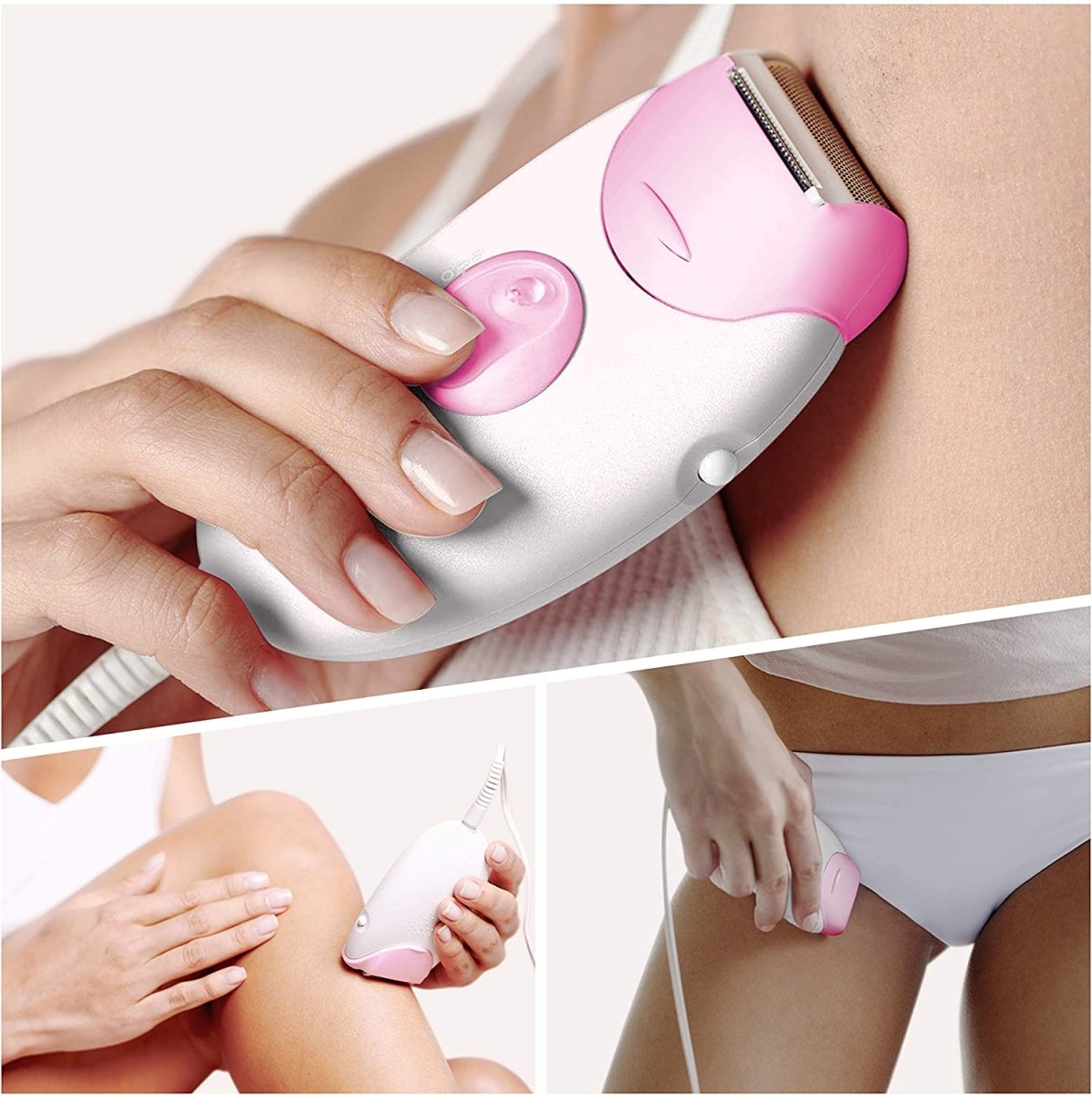براون سيلك - إبيل 3 مع ملحق لحلاقة الجسم والمناطق الحساسة | Braun Silk - épil 3 Epilator with Body and Sensitive Areas Shaver Attachment - EROS STORE