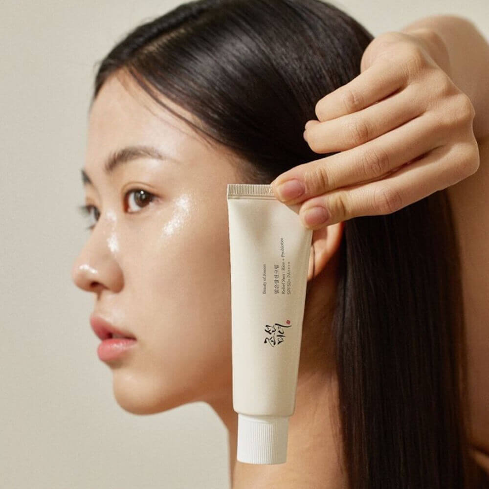 بيوتي أوف جوسون واقي شمس: الأرز + البروبيوتيك - 50 مل | Beauty of Joseon Relief Sun: Rice + Probiotics - 50ml 50 مل - EROS STORE