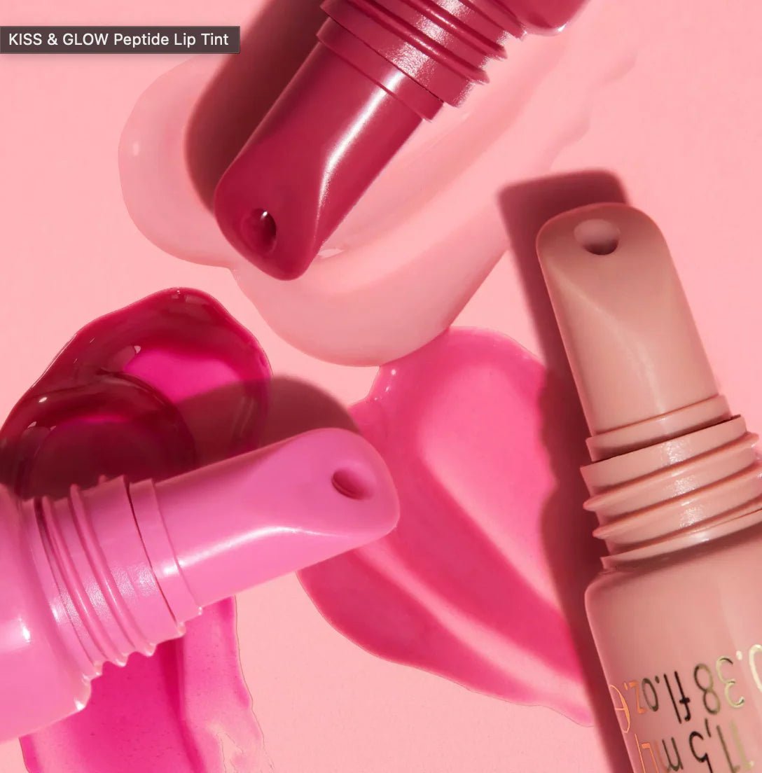 Catrice Lip Gloss - Kiss & Glow - Peptide Lip Tint - 11,5 ml | كاتريس ليب غلوس - كيس آند جلو - بيبتايد ليب تينت - 11.5 مل C03 Kiss Alert - EROS STORE