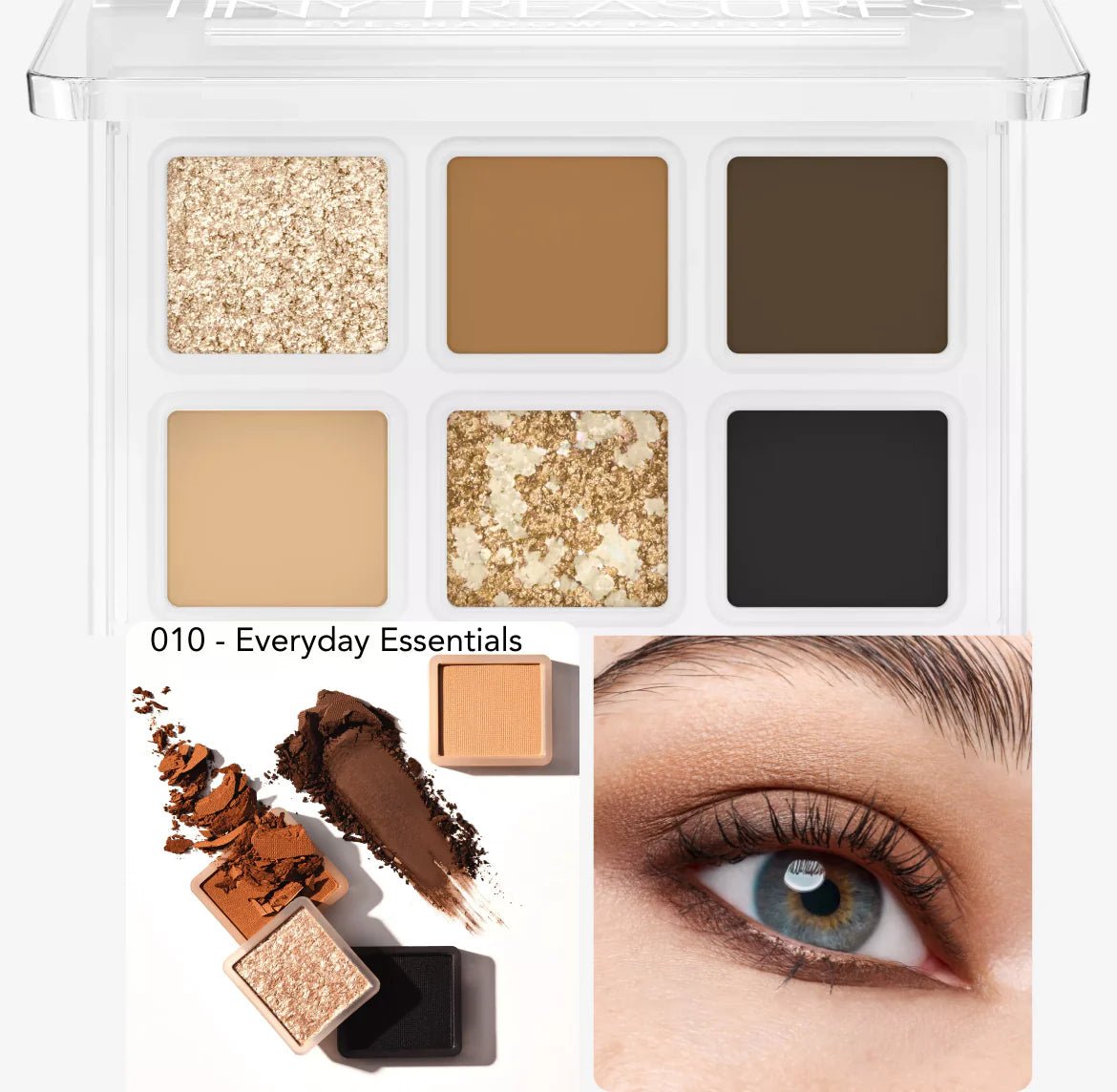 Catrice Tiny Treasures Eyeshadow Palette - 4.2 ml | كاتريس باليت ظلال عيون تيني تريجرز – 4.2 مل 010 - EROS STORE