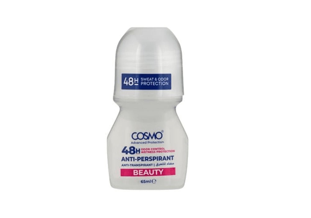 Cosmo Roll On Antiperspirant 48 Hours Beauty, 65 ml | مزيل العرق كوزمو رول اون 48 ساعة من الجمال، 65 مل 65 مل - EROS STORE