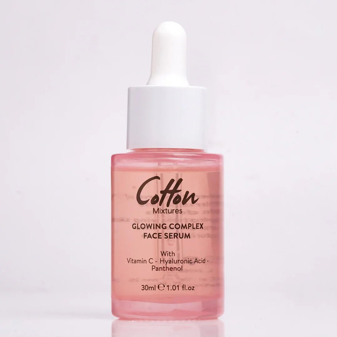 Cotton Glowing Complex Face Serum Vitamin C Hyaluronic Acid & Panthenol - 30ml | كوتون سيروم الاضاءة - 30 مل 30 مل - EROS STORE