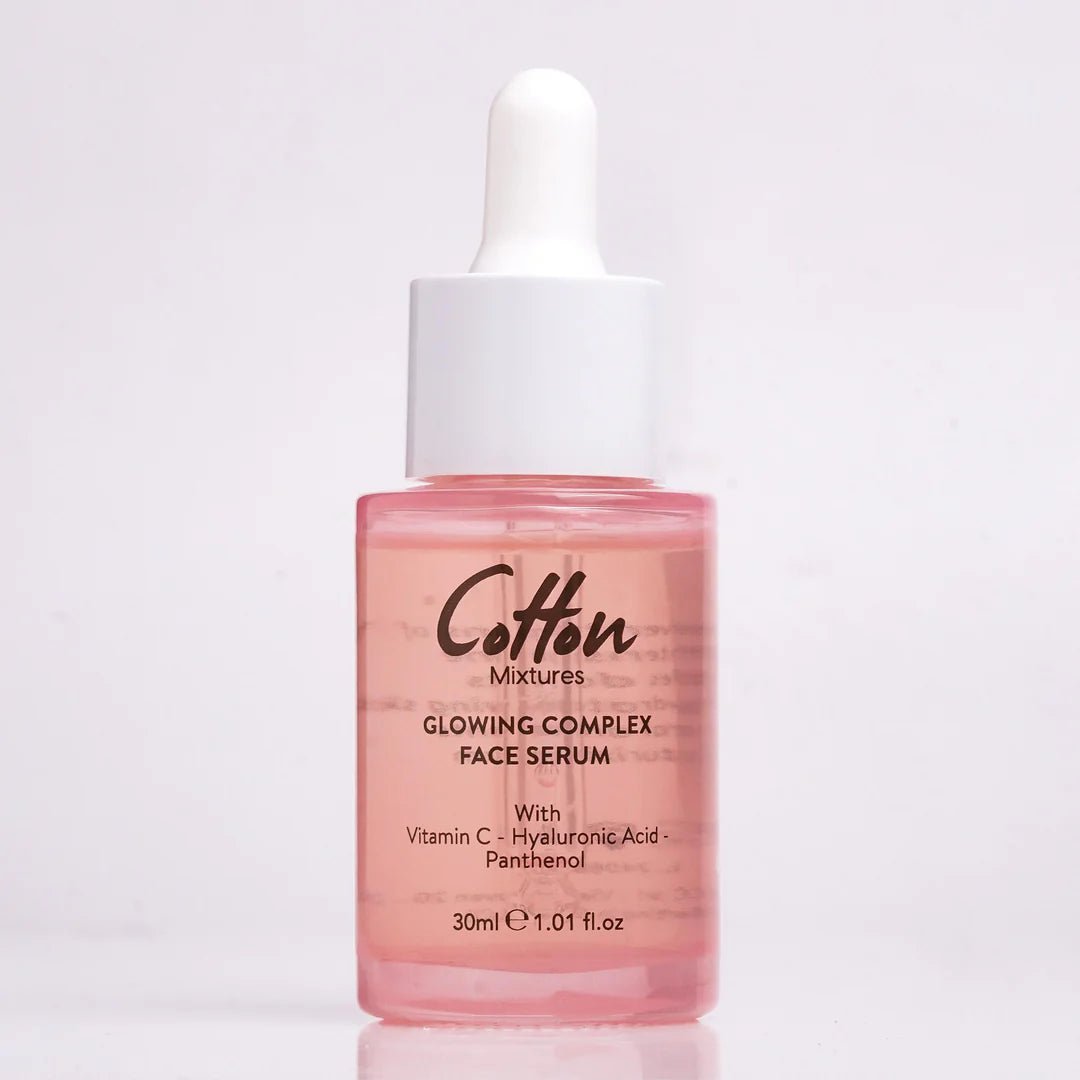 Cotton Glowing Complex Face Serum Vitamin C Hyaluronic Acid & Panthenol - 30ml | كوتون سيروم الاضاءة - 30 مل 30 مل - EROS STORE