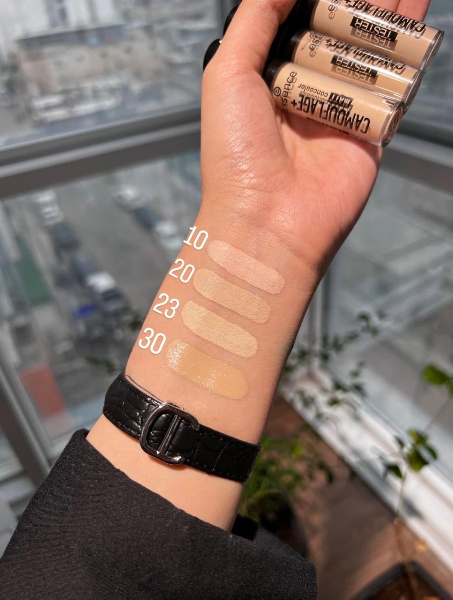 Essence Camouflage+ Matt Concealer | ايسنس كونسيلر مات خافي للعيوب 10 - light rose - EROS STORE