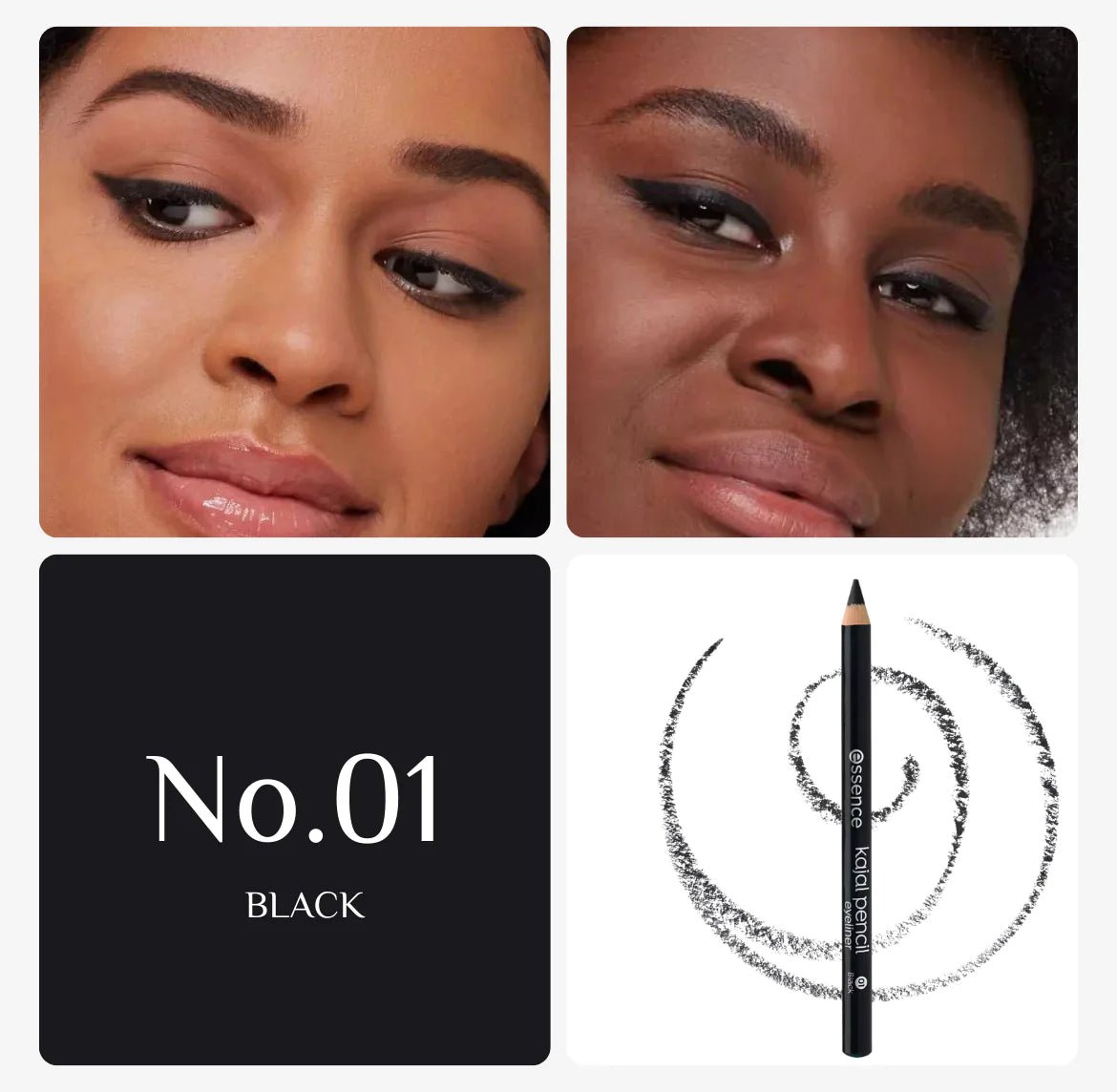 Essence Kajal Pencil | ايسنس قلم كحل كاجال 1 - EROS STORE