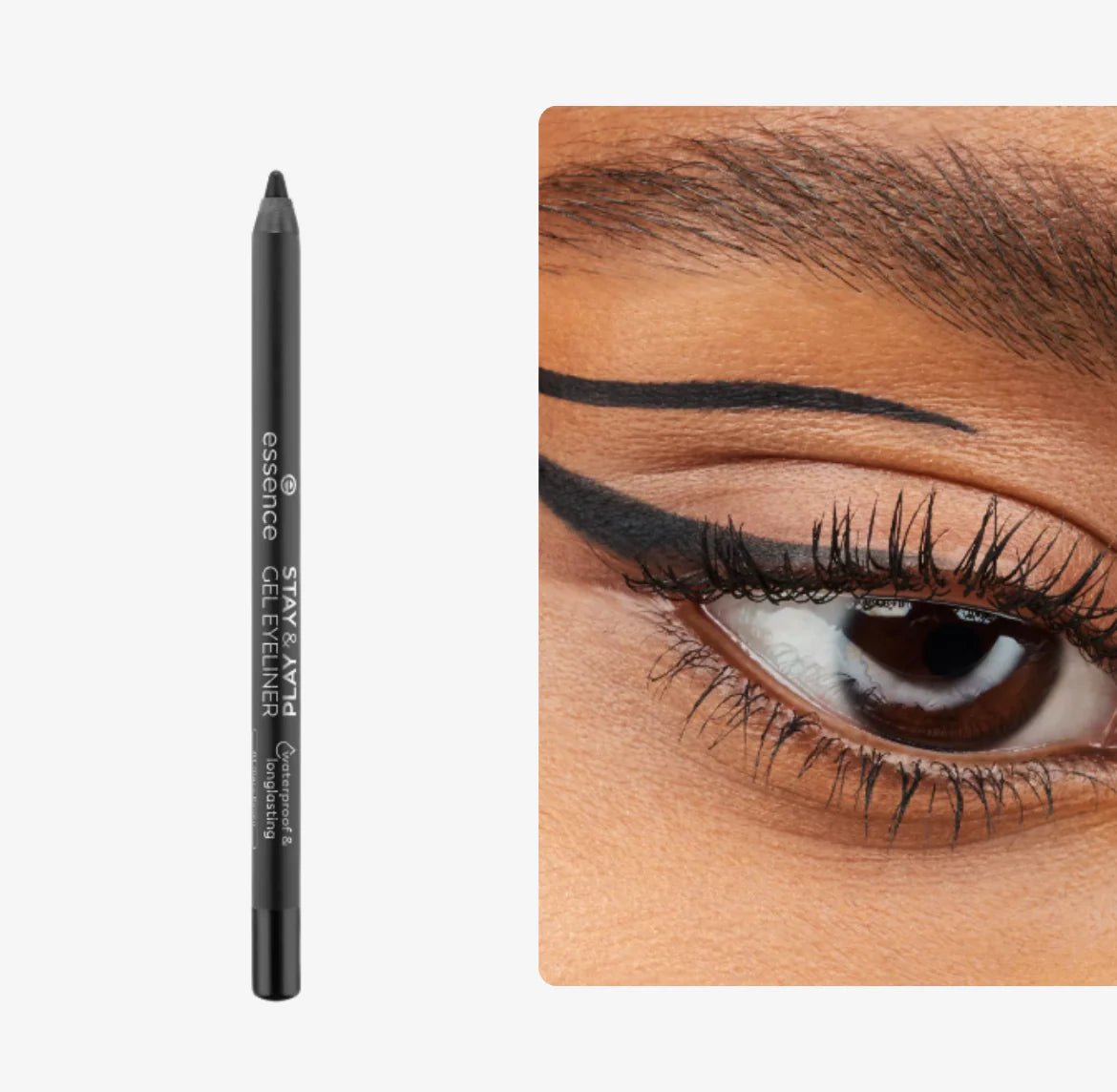 Essence Stay & Play Gel Eyeliner | ايسنس جيل لاينر 1 - EROS STORE