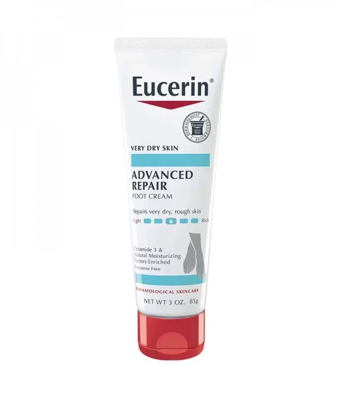 Eucerin Advanced Repair Light Feel Foot Creme - 85 gram | يوسرين كريم متقدم للعناية بالقدمين - 85 غرام 85 غرام - EROS STORE