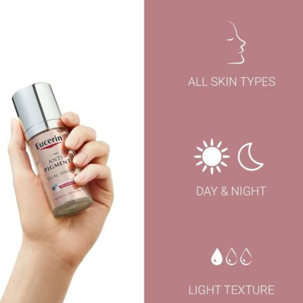Eucerin Anti - Pigment Dual Serum - 30ml | يوسيرين سيروم مزدوج مضاد للتصبغات - 30 مل 30 مل - EROS STORE