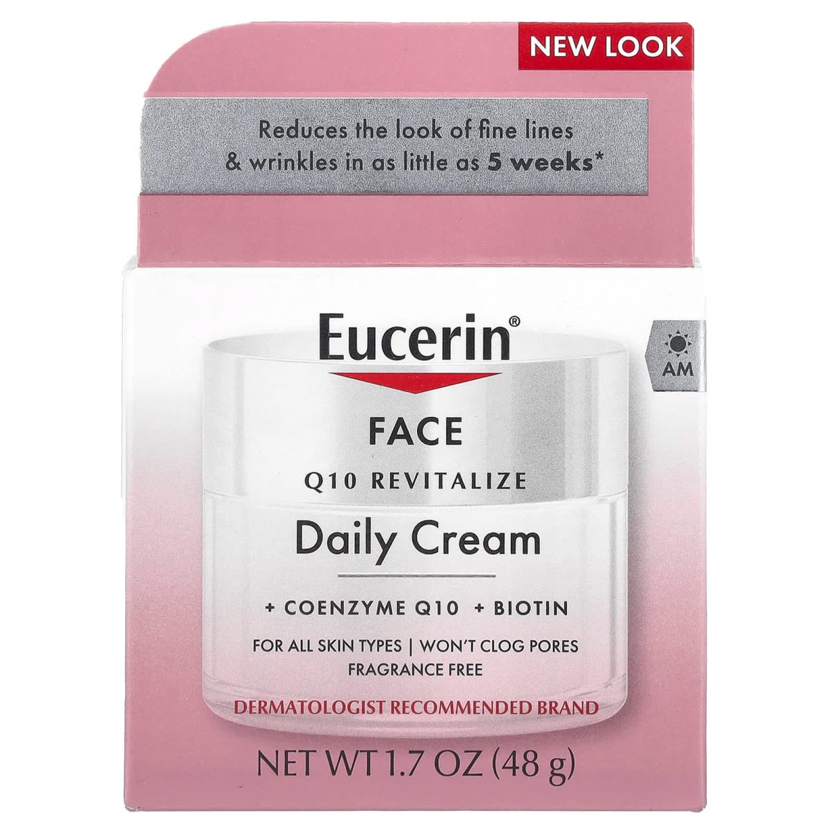 Eucerin Face, Q10 Revitalize Daily Cream | كريم مرطب نهاري معالج للبشرة 50 مل - EROS STORE