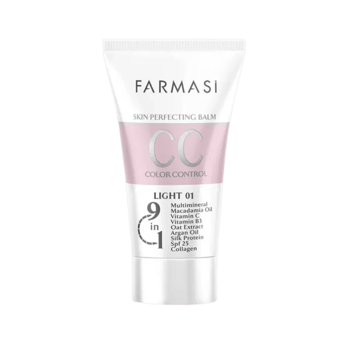 FARMASI CC Color Control Cream Foundation Balm - 50ml | فارماسي سي سي كريم - 50 مل 50 مل - EROS STORE