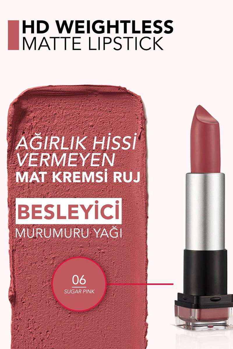 Flormar Matte Stick Lip Pencil قلم شفه ستيك مات فلورمار 06 - EROS STORE
