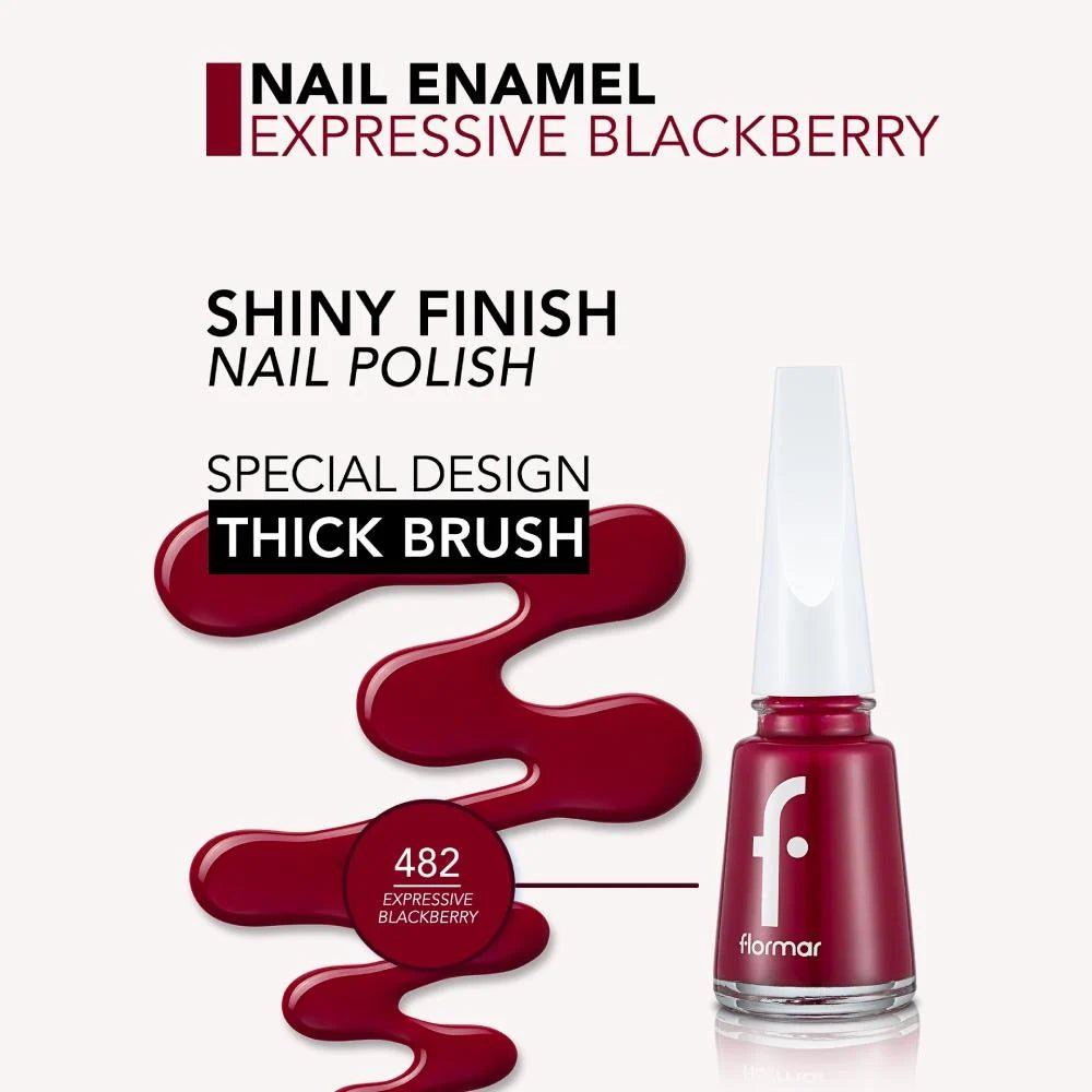Flormar Nail Enamel | فلورمار صبغ اظافر 482 - EROS STORE